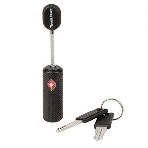 TSA Approved Luggage Locks with Keys for Travel – Flexible Ultra Secure Mini Key Padlock & Metal Zinc Alloy Material…