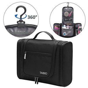TAIBID Large Hanging Travel Toiletry Bag for Men and Women Waterproof Makeup Organizer Bags wash bag Shaving Kit…