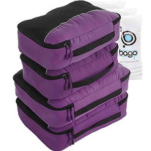Bago Packing Cubes for Travel - Luggage & Suitcase Organizer - Cube Set