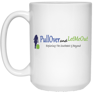 Pull Over and Let Me Out logo 15 oz. Mug