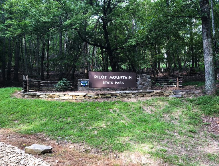 Pilot Mountain State Park NC Top Trail USA