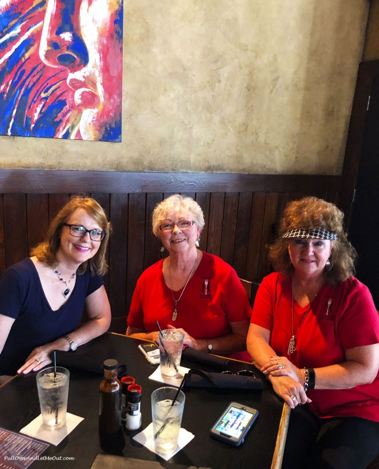 Anna Marie with Janet Jordan and Gloria Freeman of Two Gals And A Fork Food Tours. PullOverAndLetMeOut