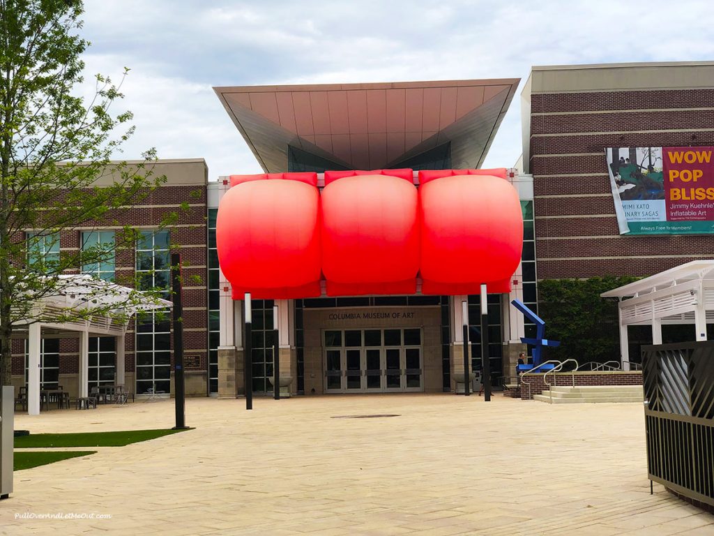 Entrance to the Columbia Museum Of Art. PullOverAndLetMeOut