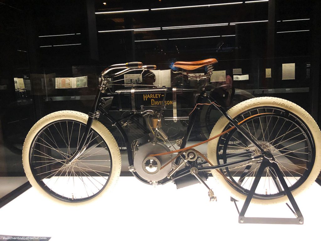 1903 Harley-Davidson Motorcycle. PullOverAndLetMeOut