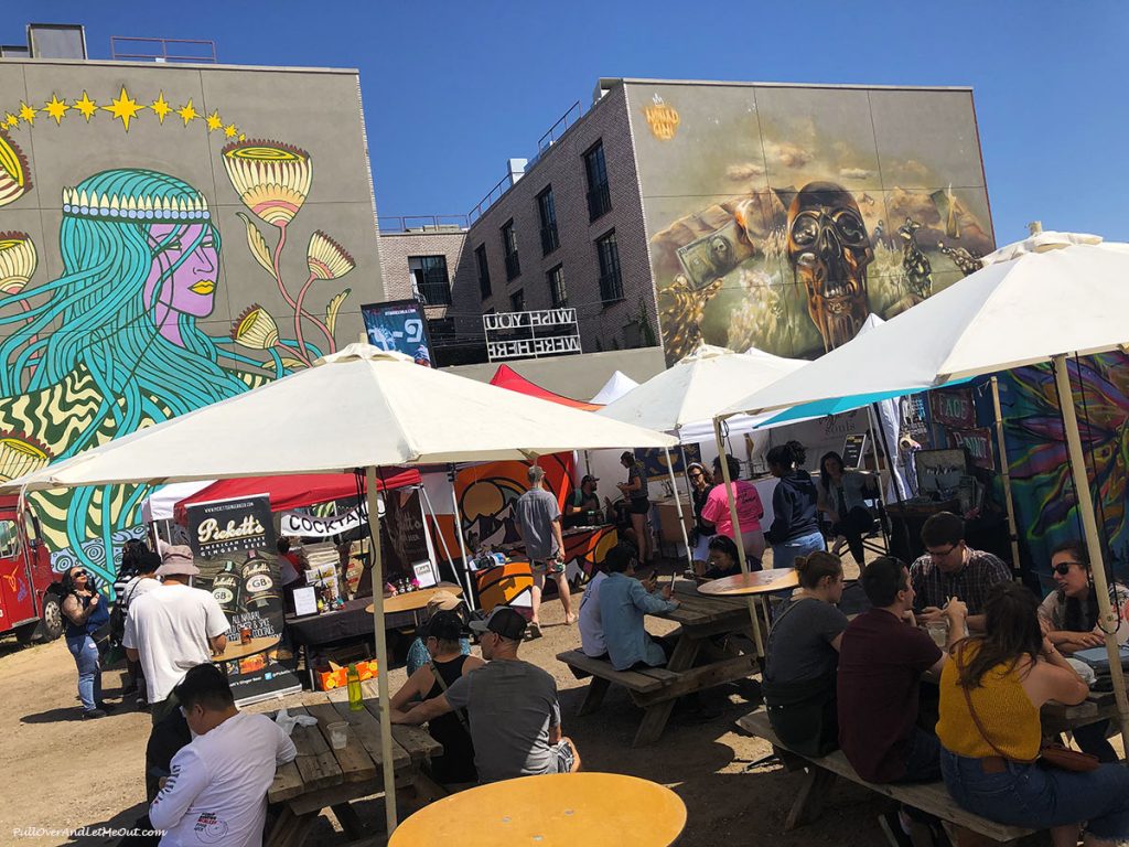 Art Fest in Denver's RiNo Art District. PullOverAndLetMeOut