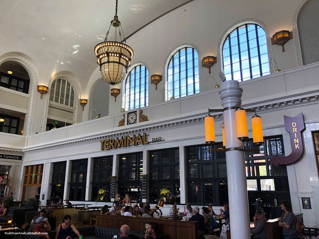 Terminal Restaurant inside Union Station Denver, CO. Visit Denver PullOverAndLetMeOut