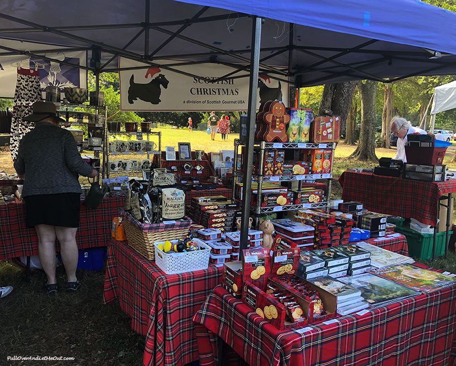 Scottish Christmas shop at Outlandish Hillsborough