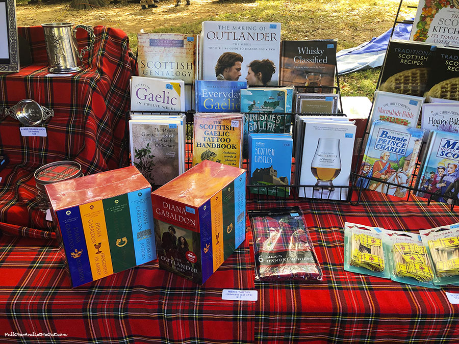 Outlander books at Outlandish Hillsborough PullOverAndLetMeOut.com