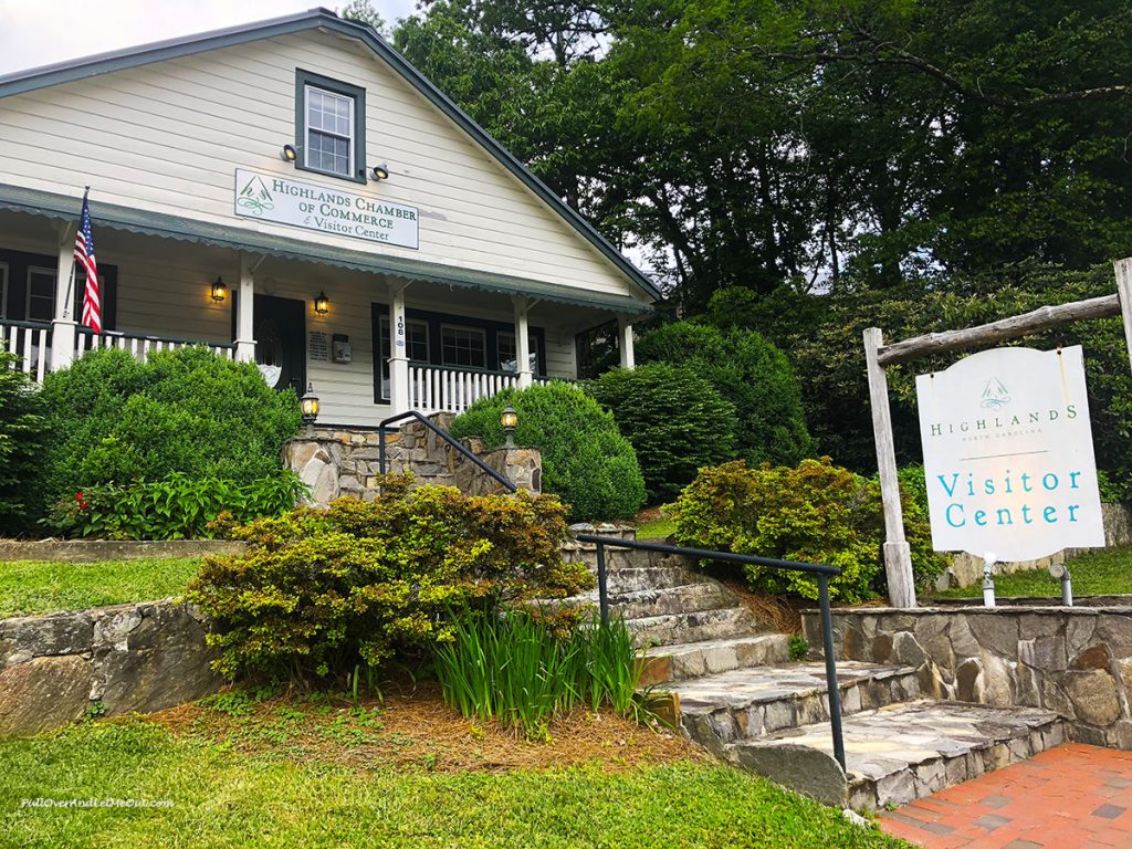 Visitors Center in Highlands, North Carolina