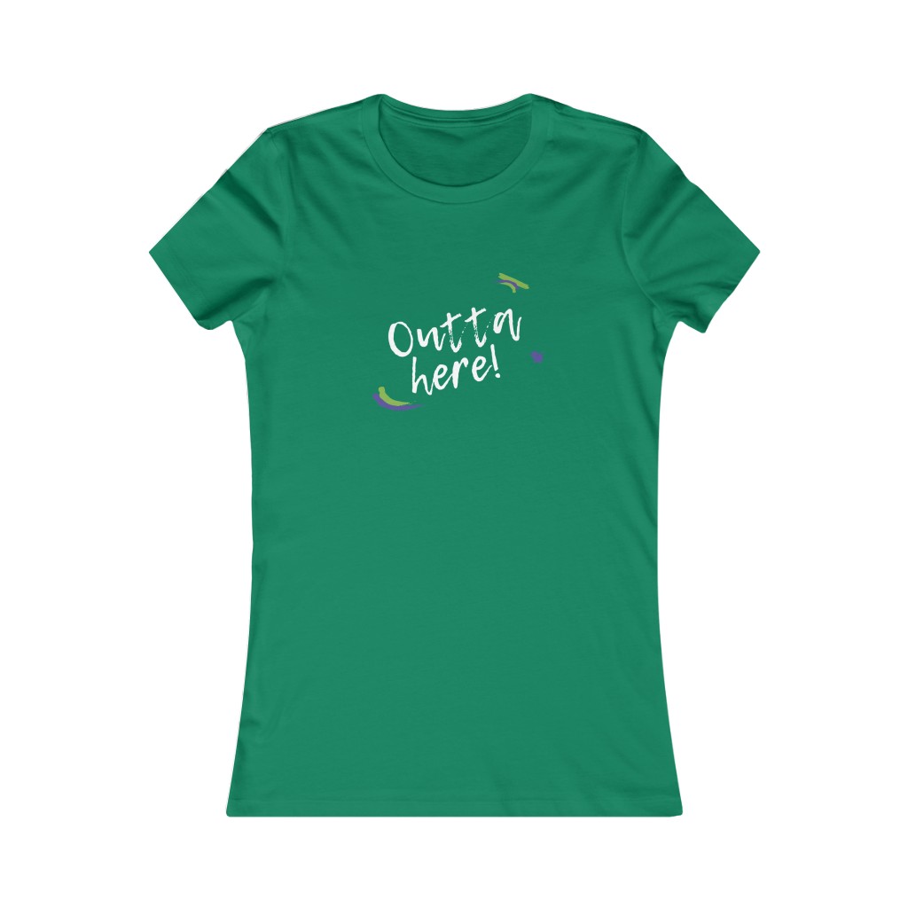 "Outta Here" - Women's Favorite Tee - Image 3