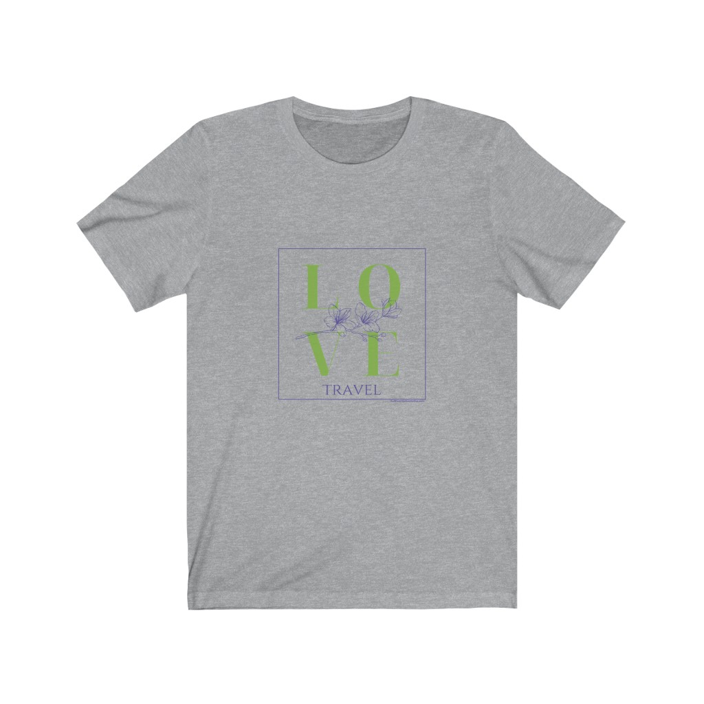 LOVE Travel - Unisex Jersey Short Sleeve Tee - Image 7