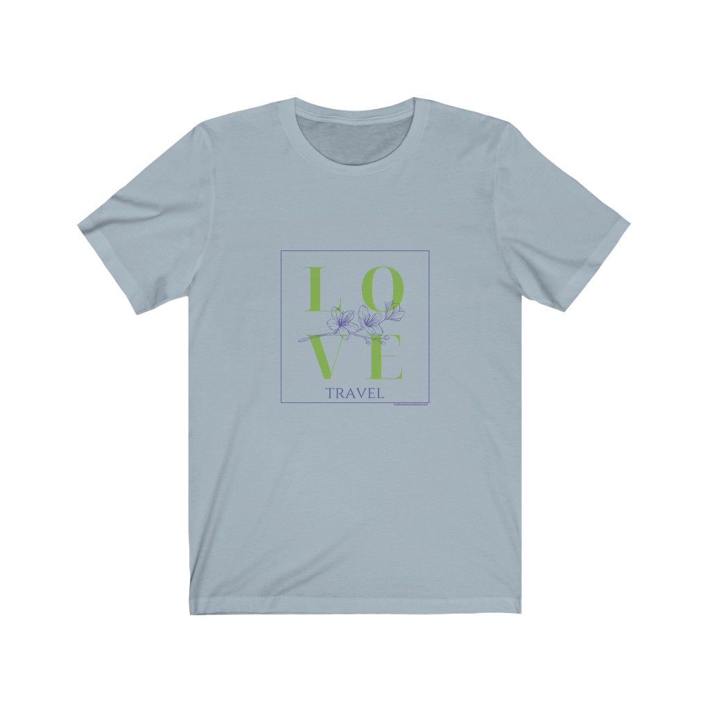 LOVE Travel - Unisex Jersey Short Sleeve Tee - Image 6