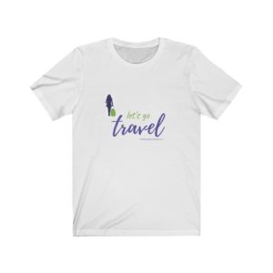 Let's Go Travel Unisex Jersey Short Sleeve Tee