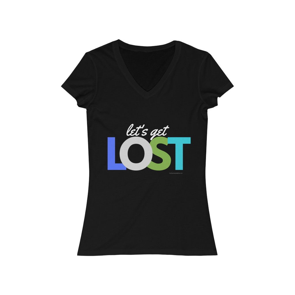 LOST Women's Jersey Short Sleeve V-Neck Tee - Image 2
