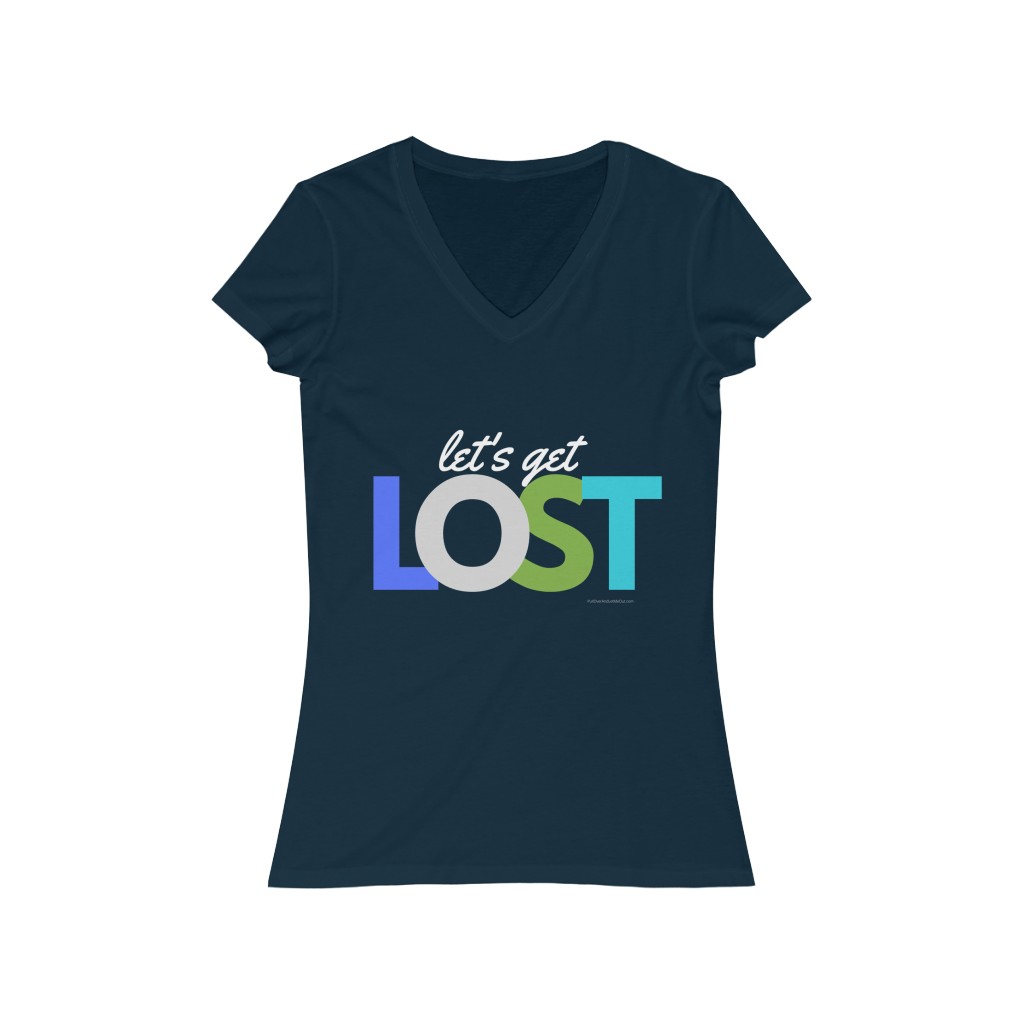 LOST Women's Jersey Short Sleeve V-Neck Tee - Image 4