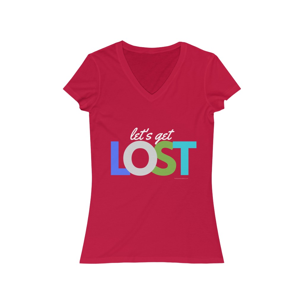 LOST Women's Jersey Short Sleeve V-Neck Tee - Image 5