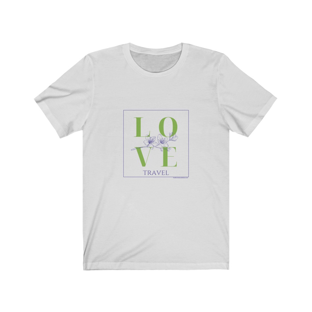 LOVE Travel - Unisex Jersey Short Sleeve Tee - Image 3