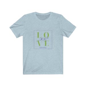 LOVE Travel - Unisex Jersey Short Sleeve Tee