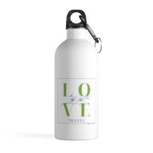 LOVE Travel Stainless Steel Water Bottle