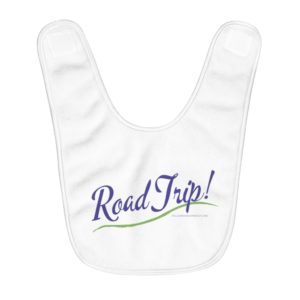 Road Trip! Fleece Baby Bib