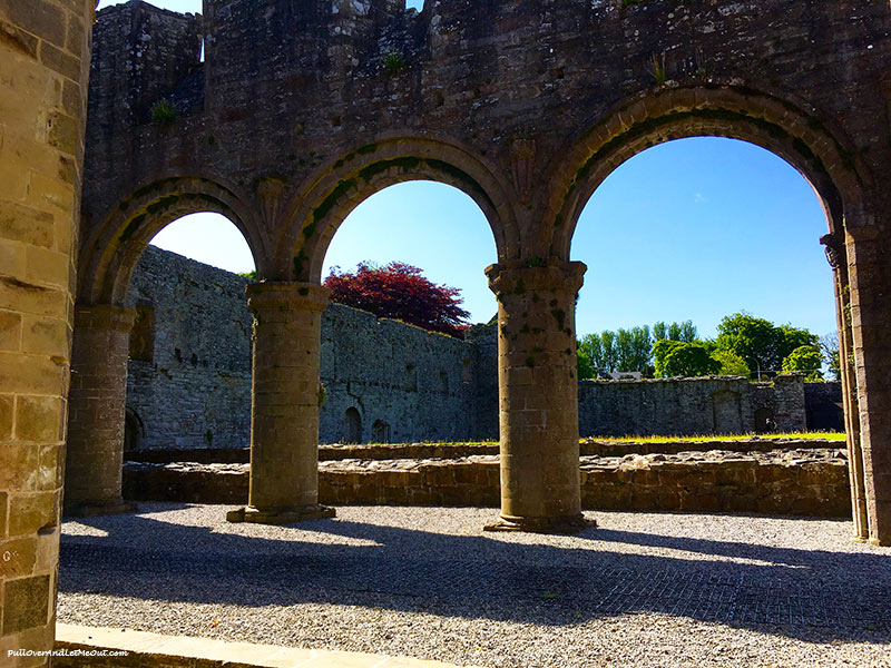 Arches in the Boyle Abbey in Ireland PullOverAndLetMeOut