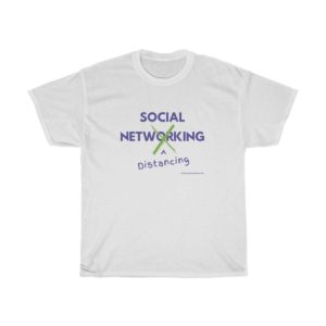 Social Distancing - Unisex Heavy Cotton Tee