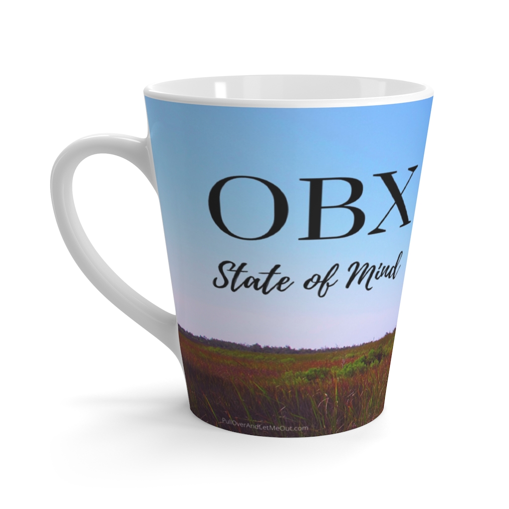 OBX State of Mind Latte mug - Image 3