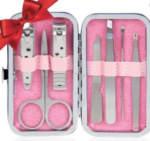 a mini manicure set