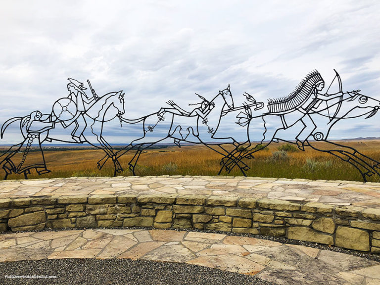 Indian Memorial at Little Bighorn National Monument