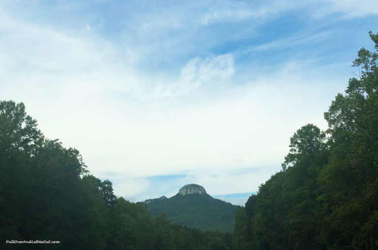 Pilot Mountain in North Carolina