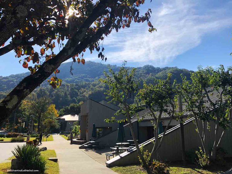 Exterior photo of the Museum of the Cherokee Indian in Cherokee, NC