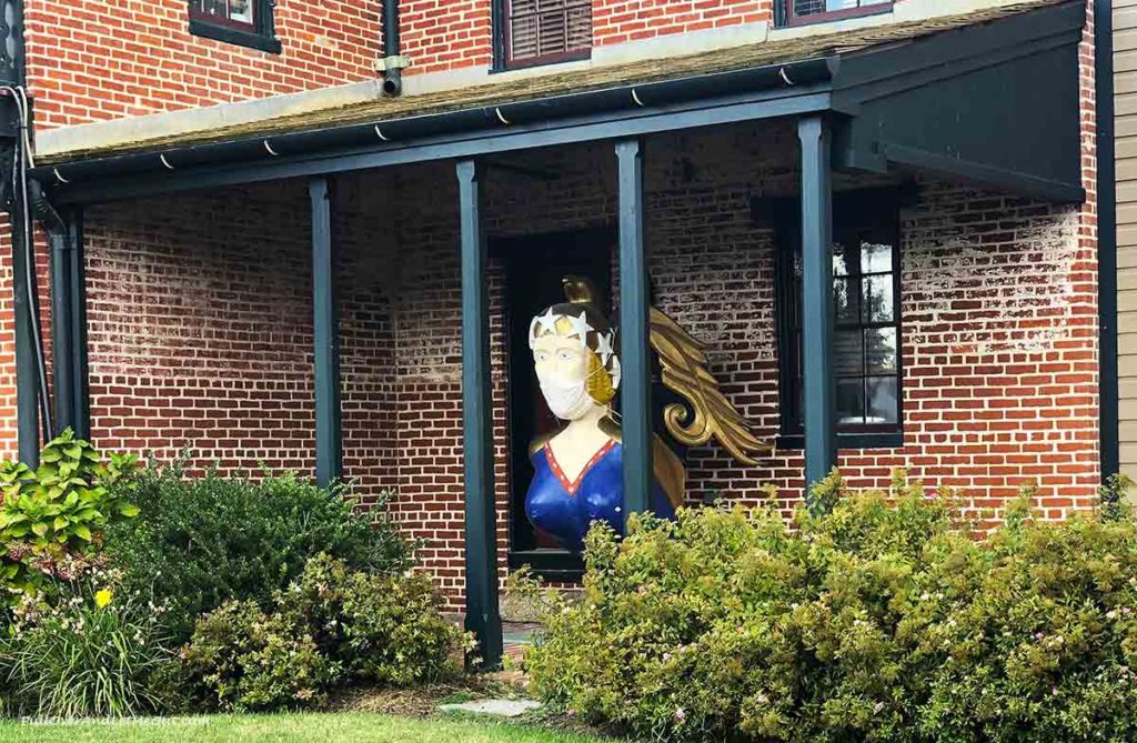 Freedom figurehead at Chesapeake Bay Maritime Museum