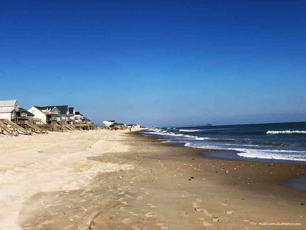 N. Topsail Island at Ashe Island