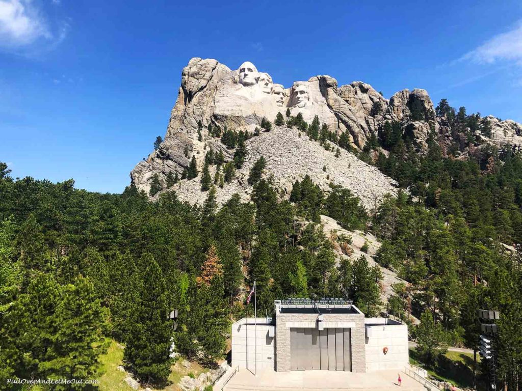 the amphitheater at Mount Rushmore