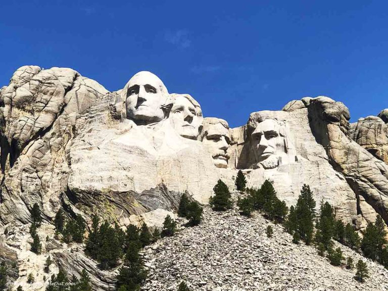 Faces on Mount Rushmore