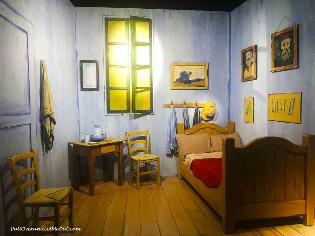 a model of Van Gogh's room