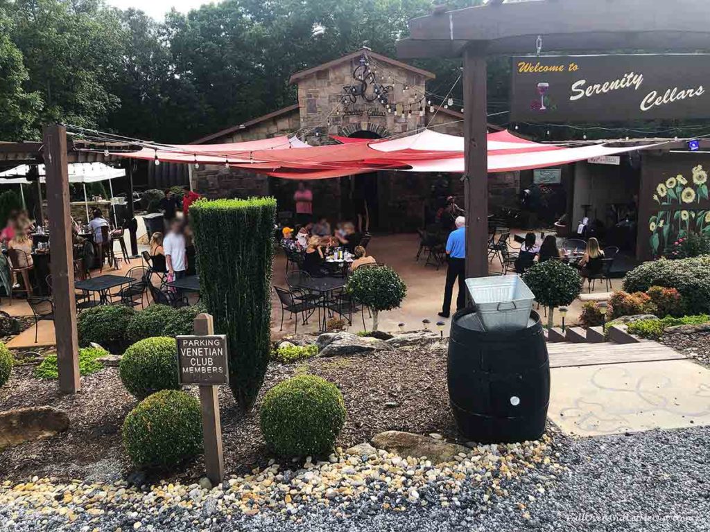 A Tuscan-styled winery in the North Georgia Mountains