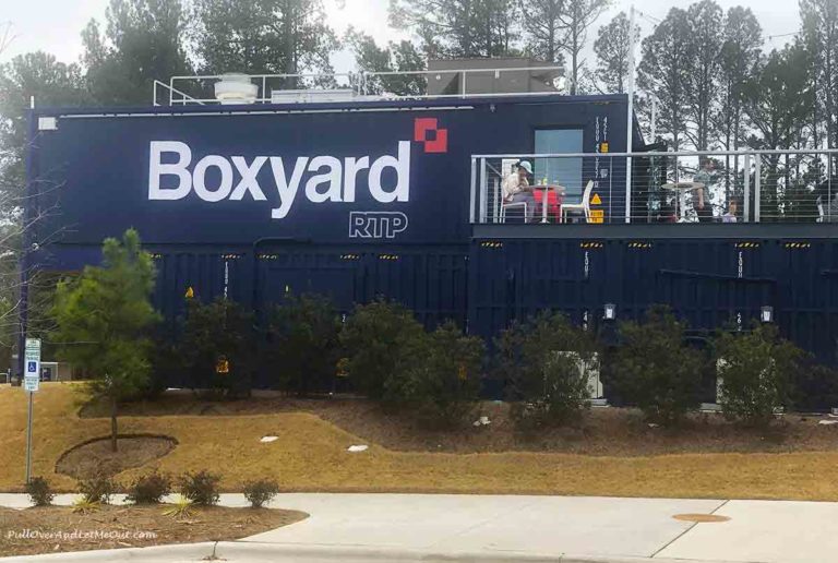 exterior of Boxyard RTP