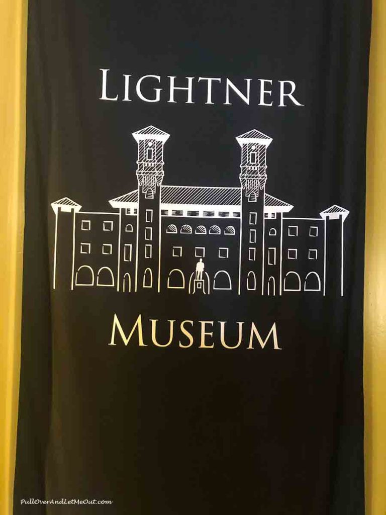 a sign that says Lightner Museum
