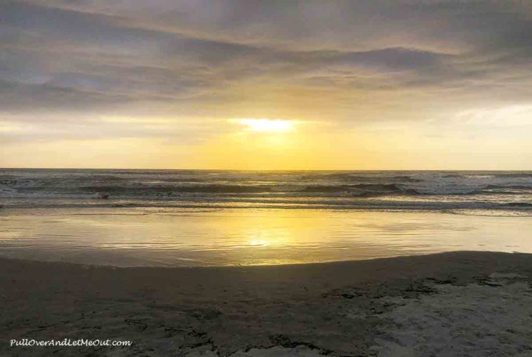 Sunrise at Butler Beach near St. Augustine, Florida