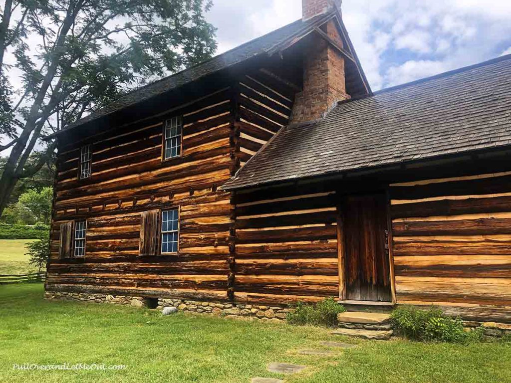 a log home