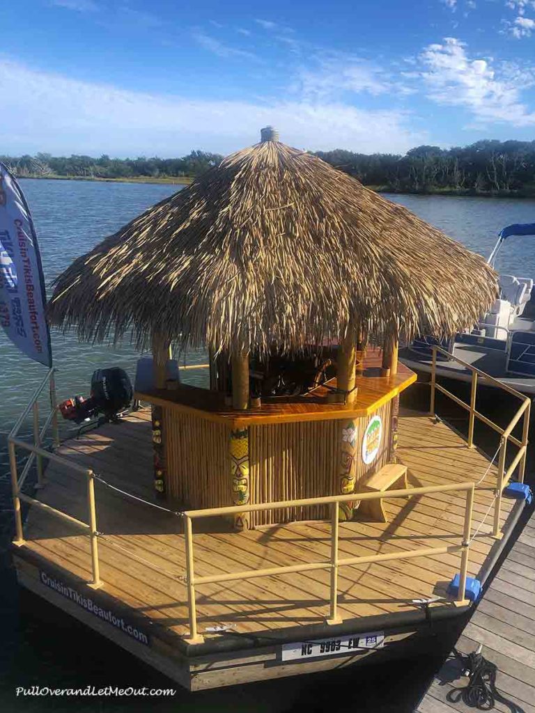 A Tiki Boat