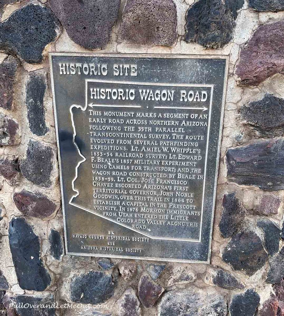 a plaque of Arizona