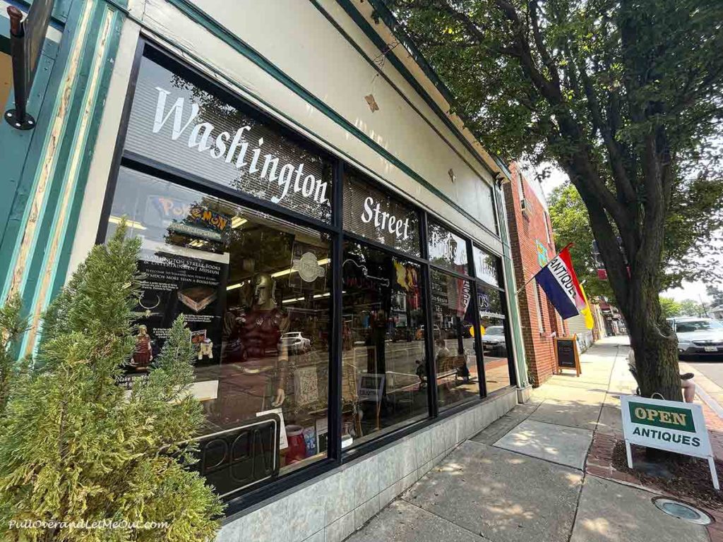 Washington Street Books shop window