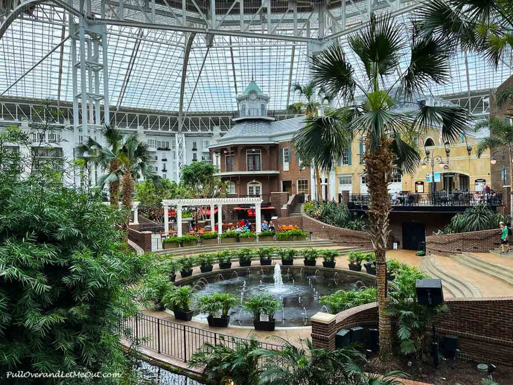 Delta courtyard at Gaylord Opryland in Nashville