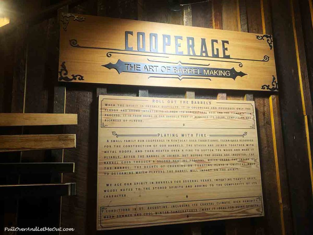 a sign that says "cooperage"