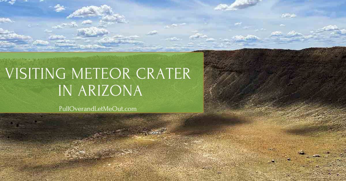 cover picture of the meteor crater in arizona