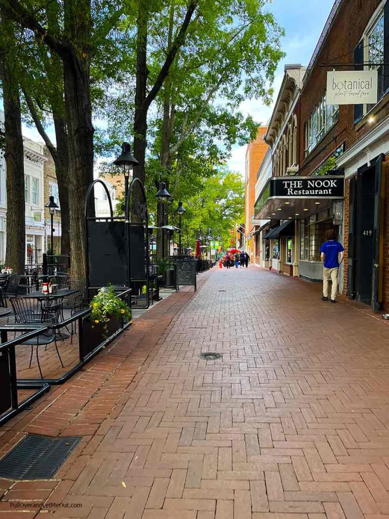 exterior of the Nook in Charlottesville, Virginia