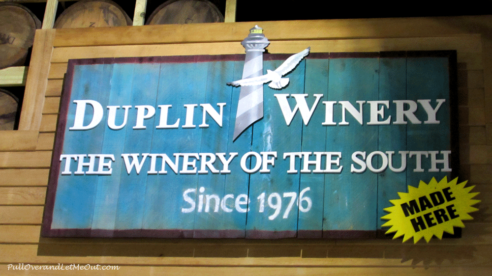Duplin Wine sign