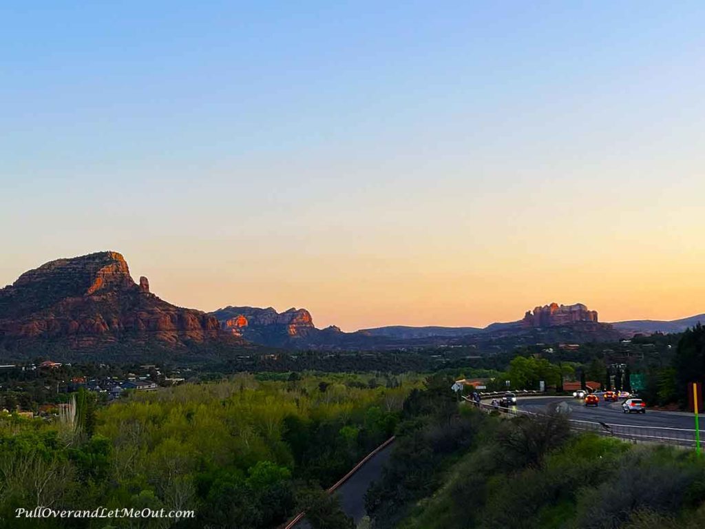 Sedona, Arizona at sunset